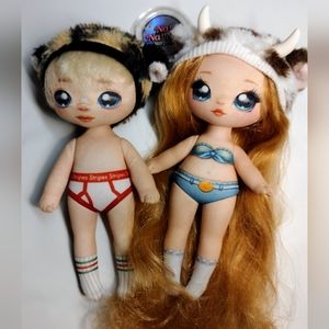Na Na Na Surprise Lot Of 2 Series 3 Annabelle Mooshe Cowgirl Series 1 CJ Cuddles